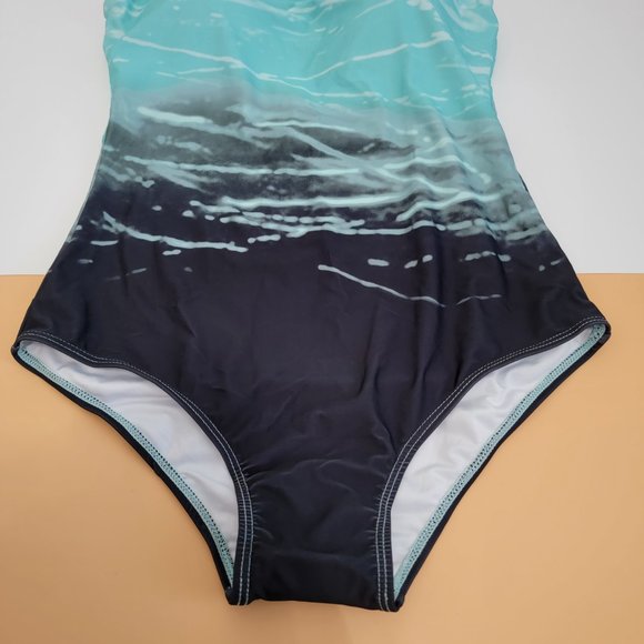 Women's One Piece Athletic Training Swimsuits Swimwear Bathing Suit NEW - Picture 4 of 11